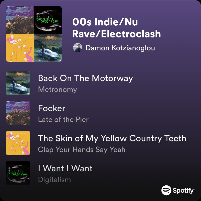 00s-indie-nu-rave-electroclash-playlist-by-damon-kotzianoglou-spotify