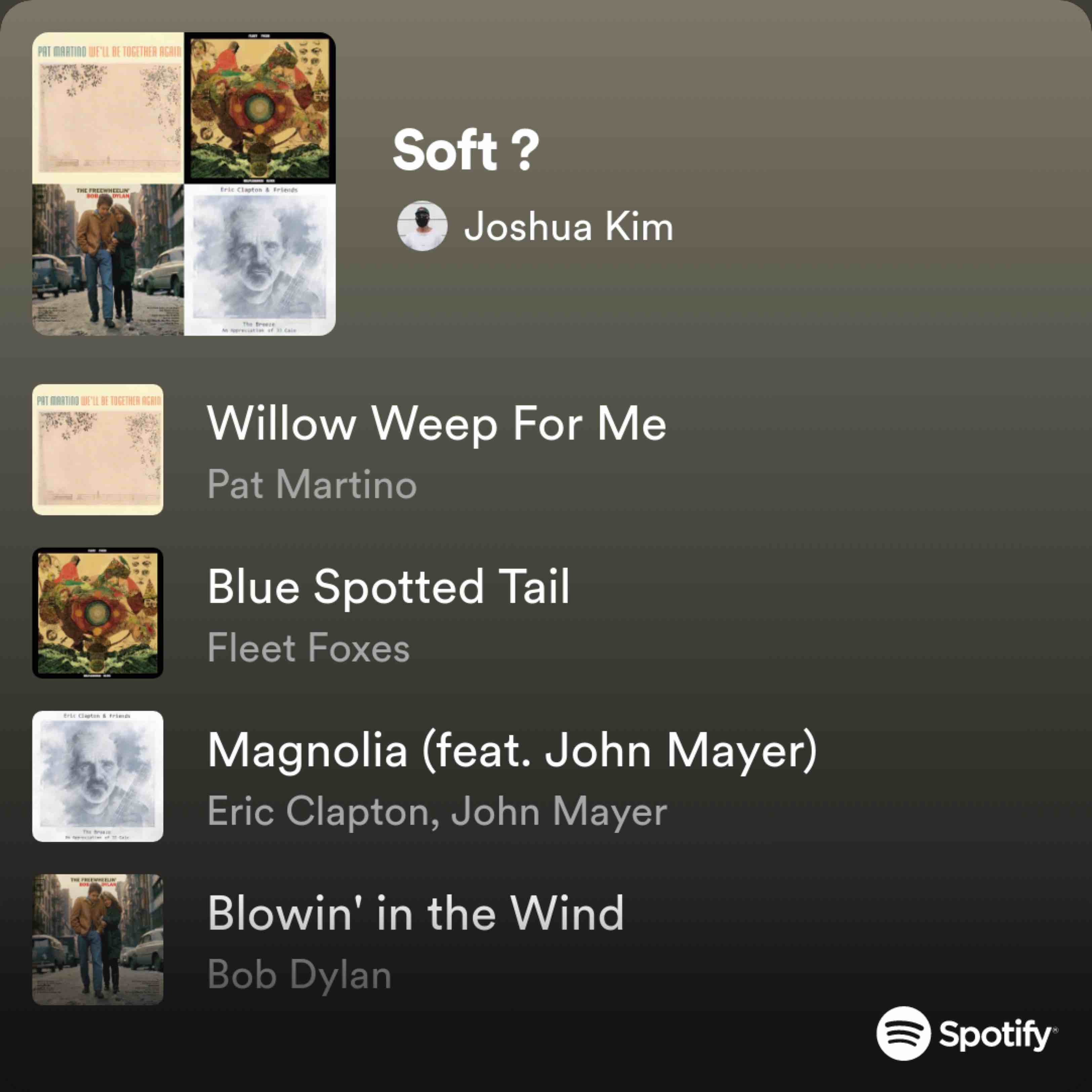 A Very Soft Playlist