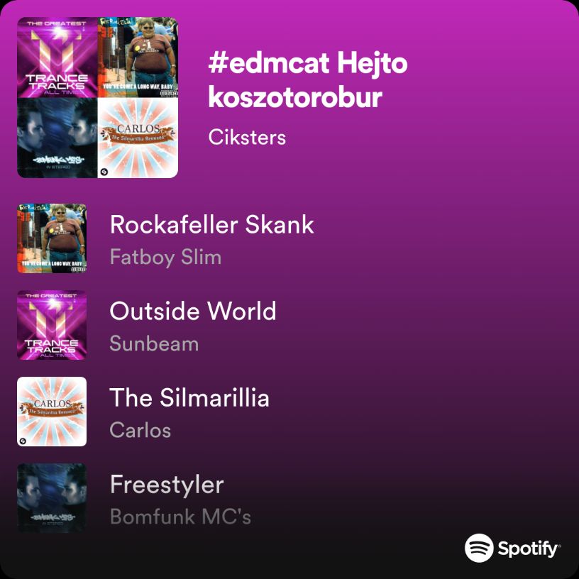 #edmcat Hejto koszotorobur