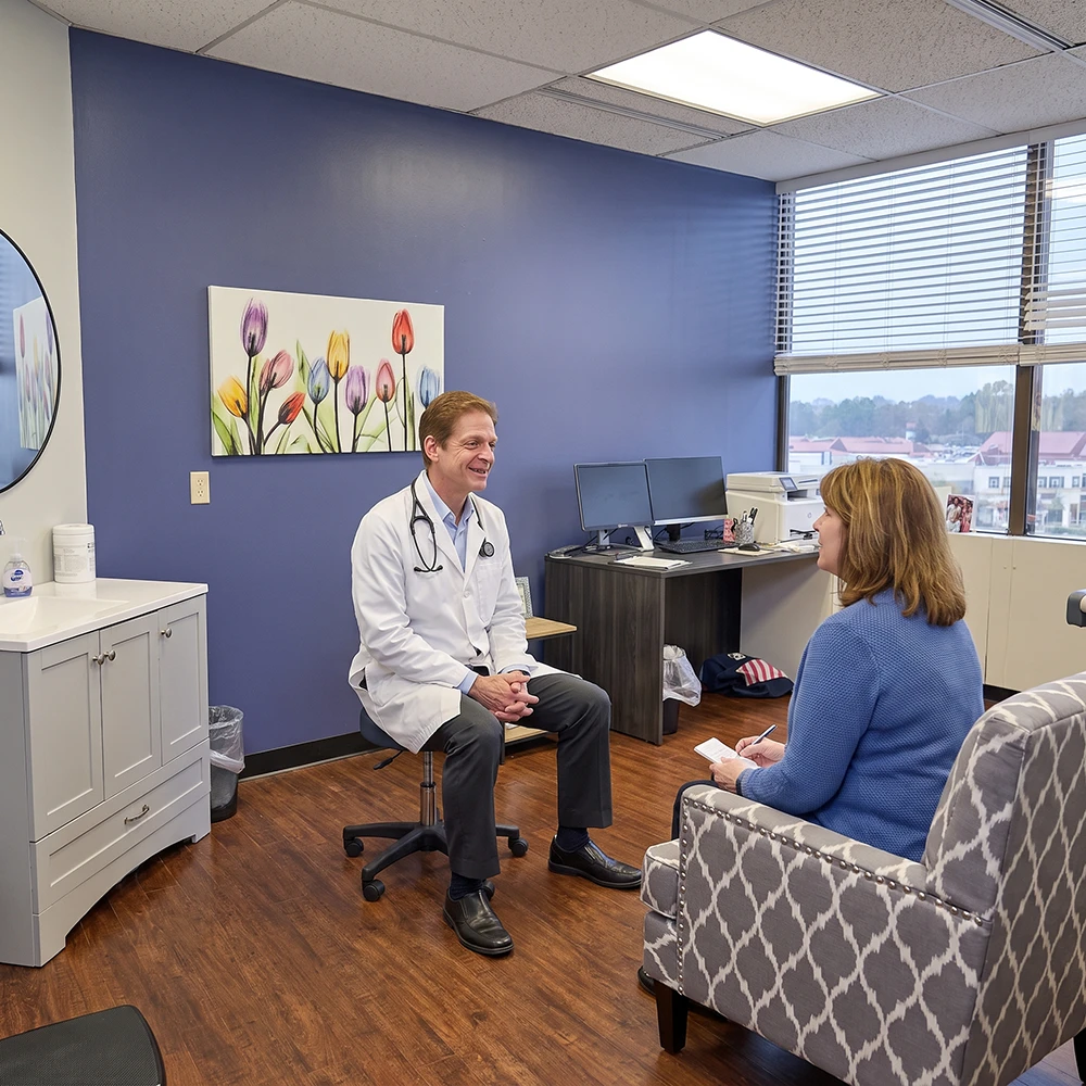 An office visit at Link Primary Care in Richmond Heights