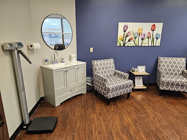 Inside the Link Primary Care office in Richmond Heights