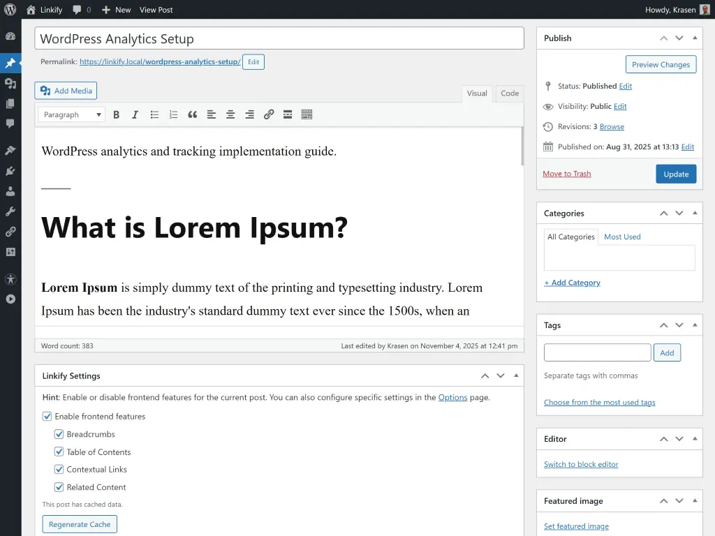 Feature Screenshot Image