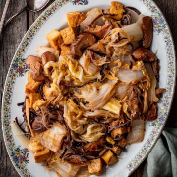 Home Style Bean Curd w. Chinese Vegetables