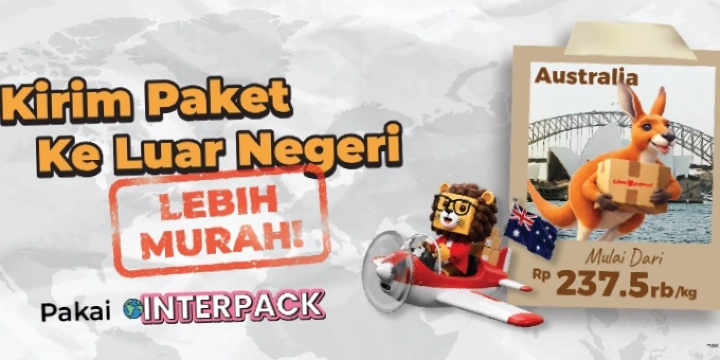 Ongkir Murah! Kirim Paket Pakai INTERPACK ke Australia