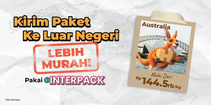 Ongkir Murah! Kirim Paket Pakai INTERPACK ke Australia