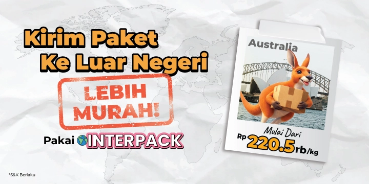 Ongkir Murah! Kirim Paket Pakai INTERPACK ke Australia