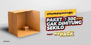 Pakai MINIPACK, Paket di Bawah 300 Gram Gak Dihitung 1 Kg!