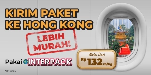 Kirim Paket ke Hong Kong Lebih Murah Pakai INTERPACK