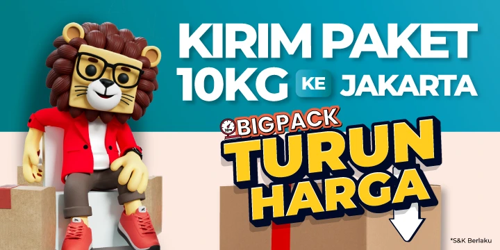 Murah! Kirim Paket Pakai BIGPACK dari Sumatera Utara ke Jakarta