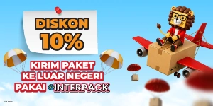 Diskon 10% Kirim Paket ke Luar Negeri Pakai INTERPACK
