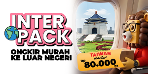  Promo! Kirim Paket Murah ke Taipei Pakai INTERPACK