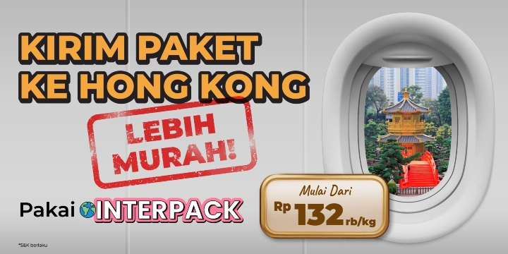 Kirim Paket ke Hong Kong Lebih Murah Pakai INTERPACK