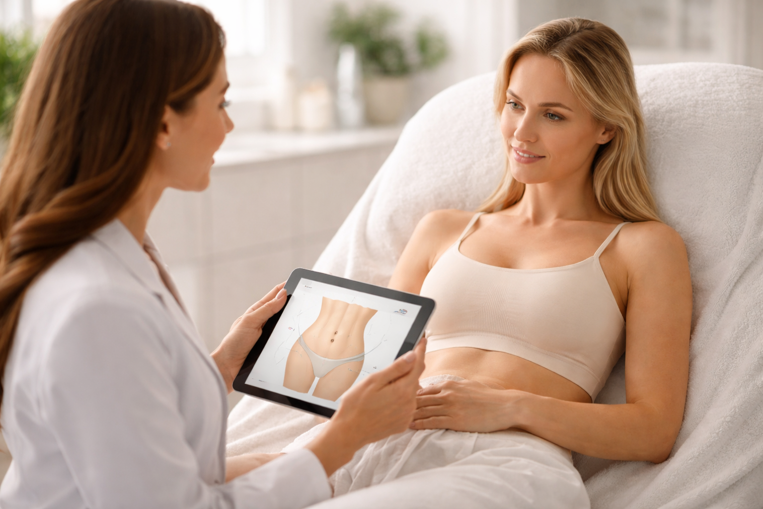 Illustration representing the treatment process