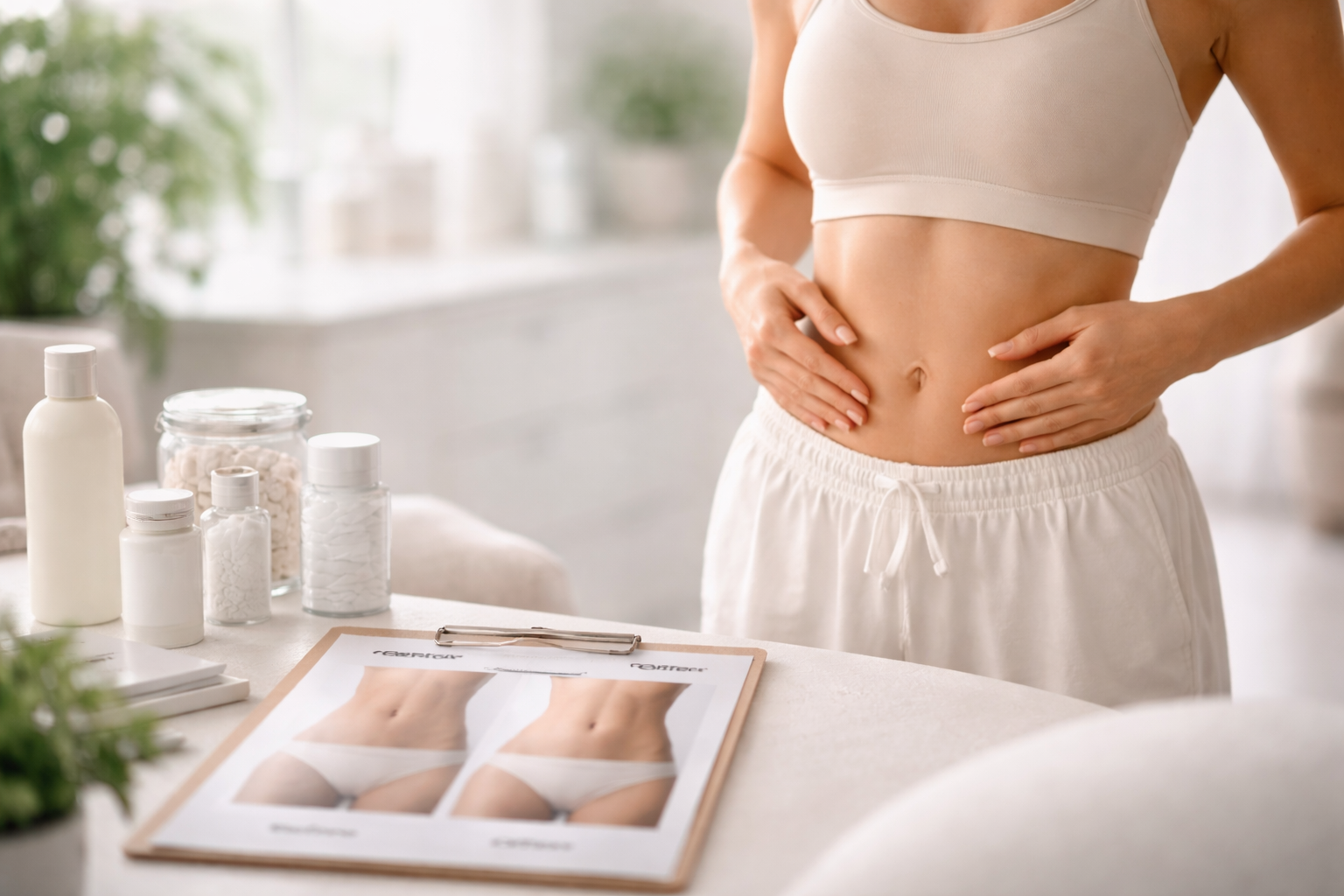 Illustration representing the concept of realistic results