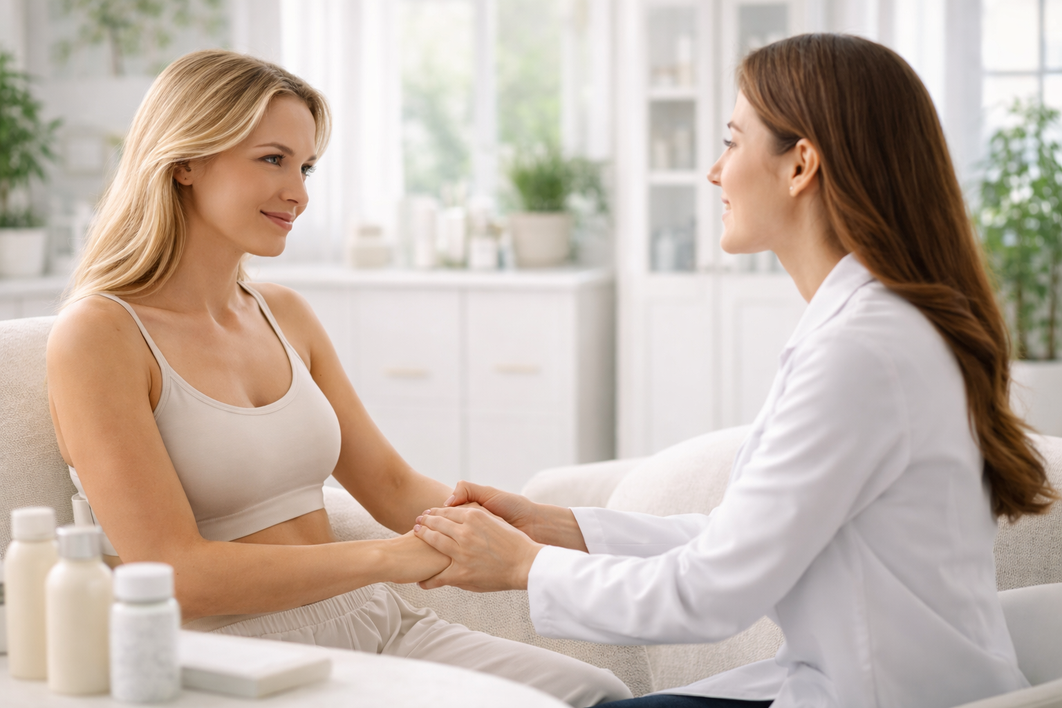 Illustration representing the concept of patient care