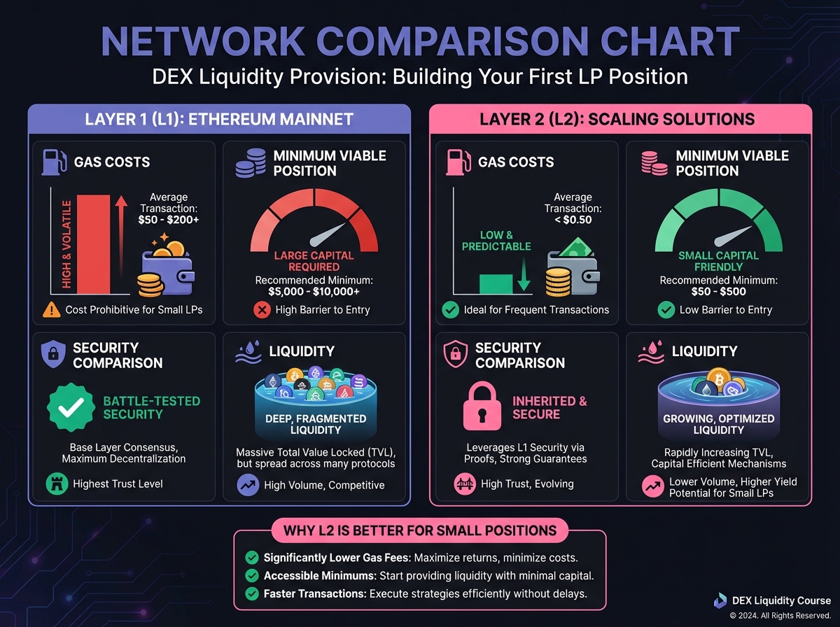 Network Comparison Chart