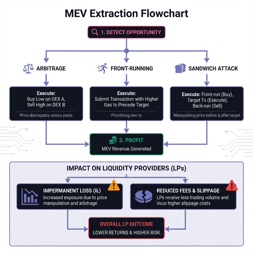 MEV Extraction Flowchart