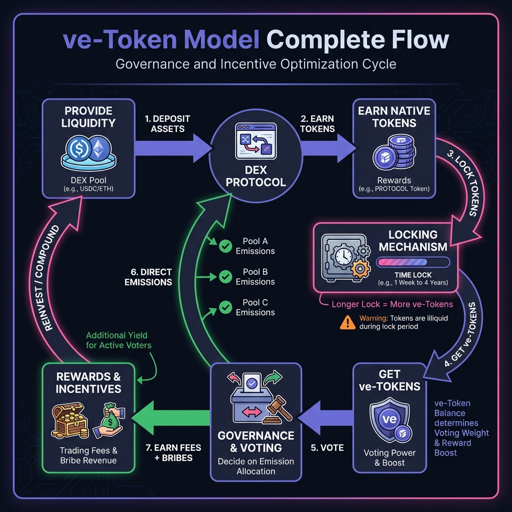ve-Token Model Complete Flow