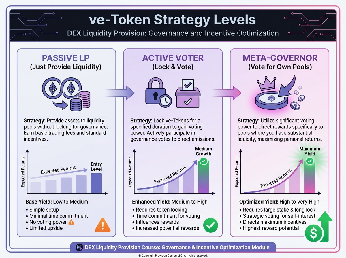 ve-Token Strategy Levels