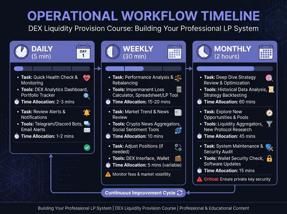Operational Workflow Timeline