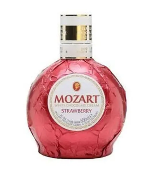 Mozart white cream strawberry - Liquor Stream