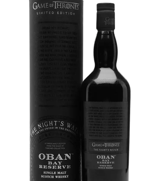 Oban Bay Reserve The Night's Watch - Game of Thrones  - Liquor Stream