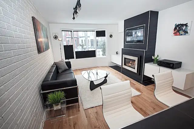 fully renovated, two-bedroom furnished apartment