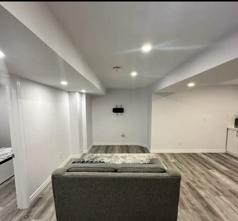 New 1-Bed room Basement Apt – ✅ Separate entrance Separate laundry — photo 3 of 8