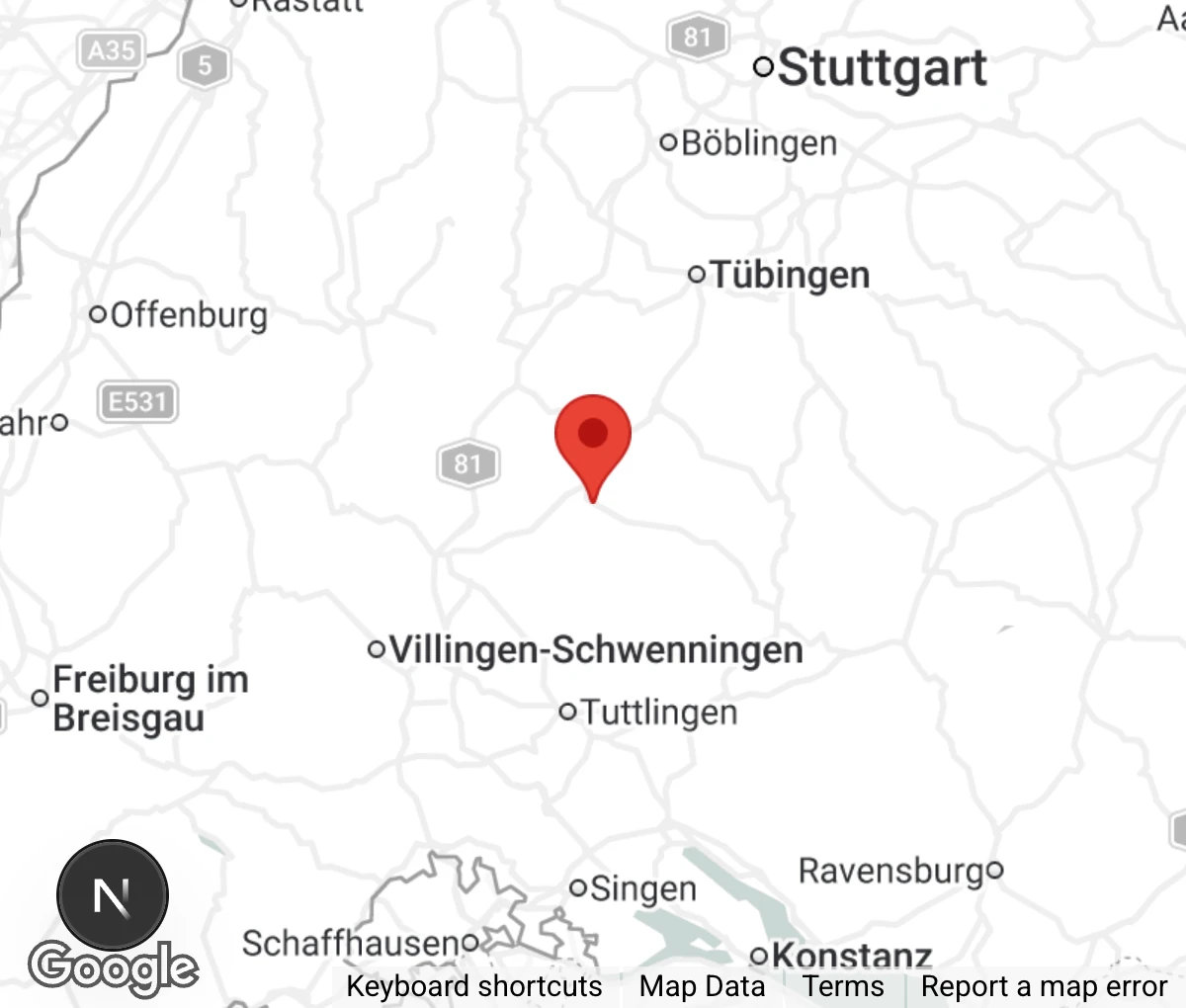 Map showing location of StraßenTAUBE und StadtLEBEN e.V.