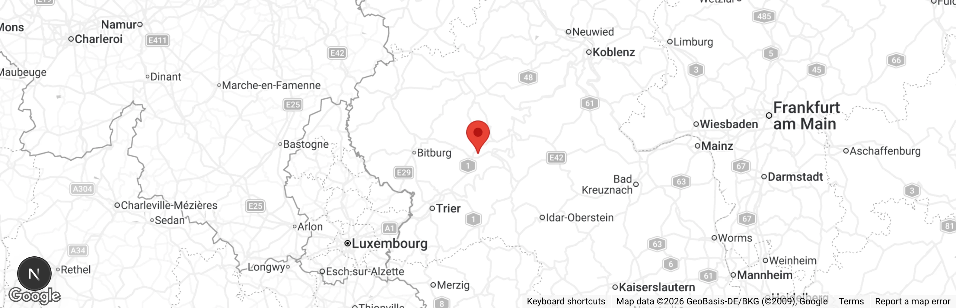 Map showing location of Eifeltierheim Altrich