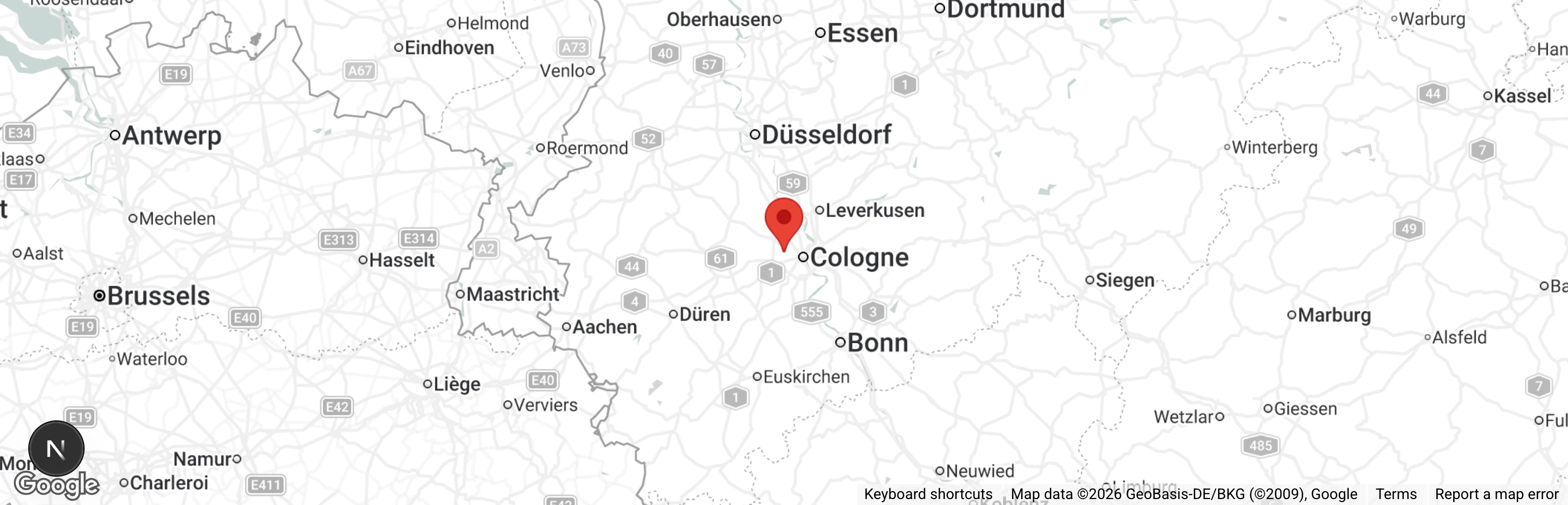 Map showing location of SchnauzerNothilfe e.V.