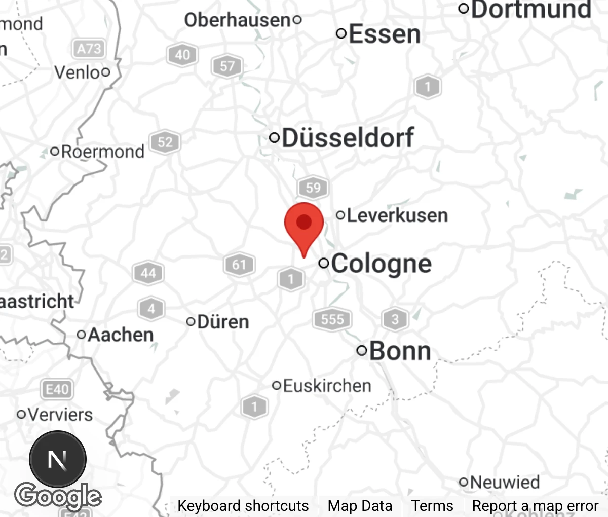 Map showing location of SchnauzerNothilfe e.V.