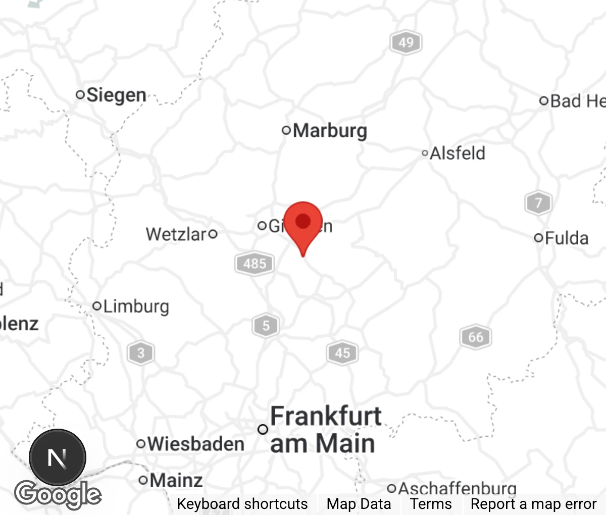 Map showing location of TierfreundLich e.V.