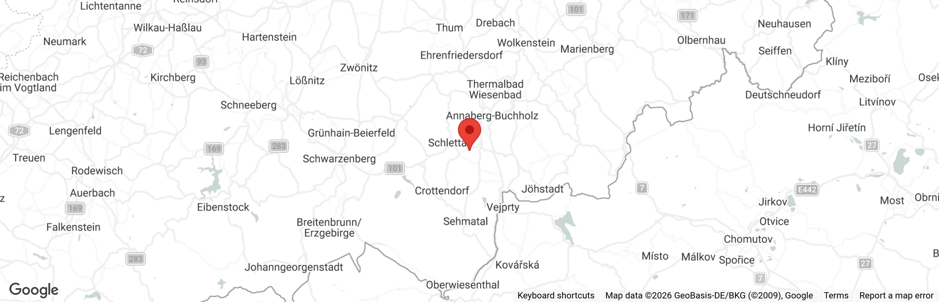 Map showing location of Tierheim Neu-Amerika