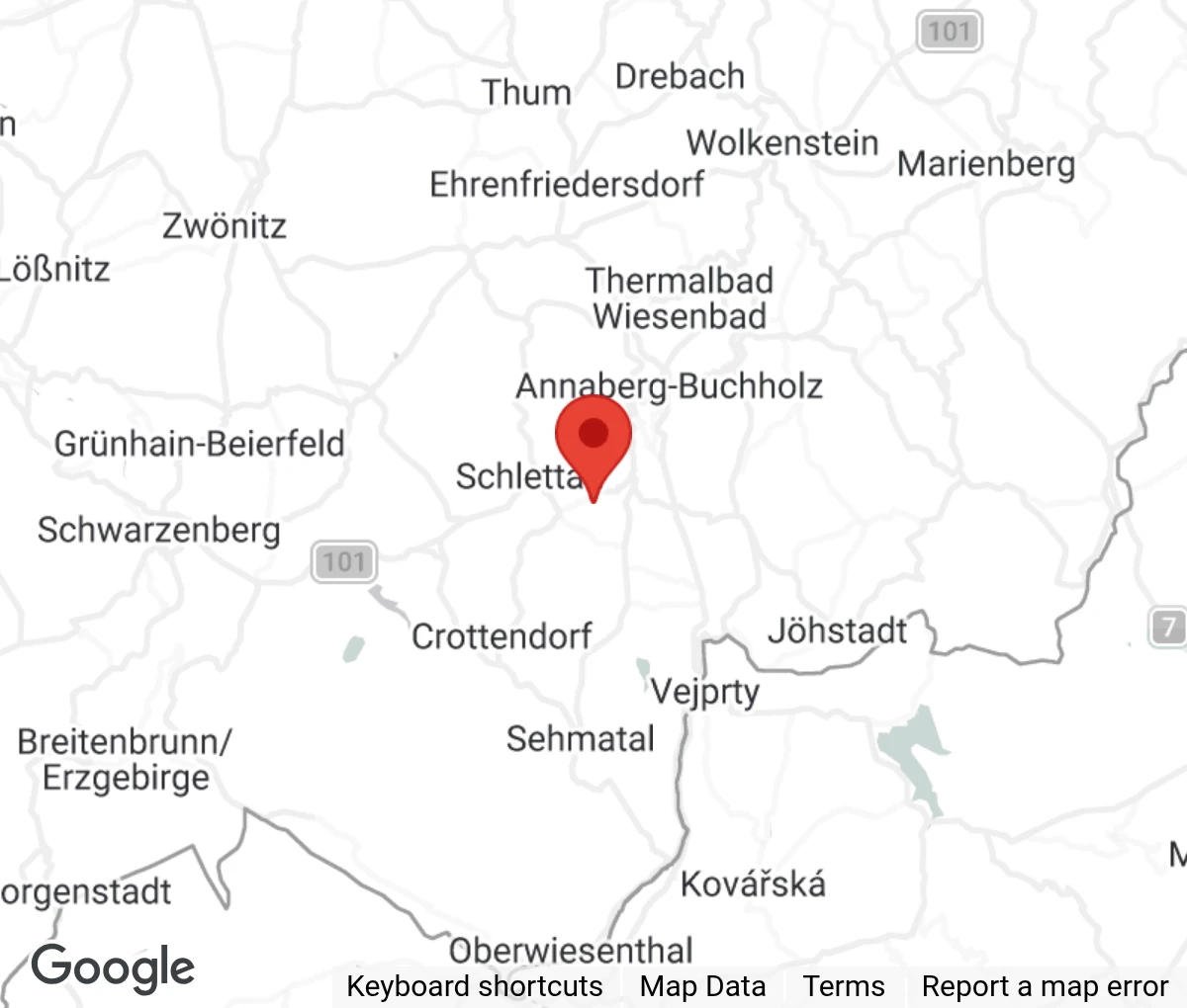Map showing location of Tierheim Neu-Amerika