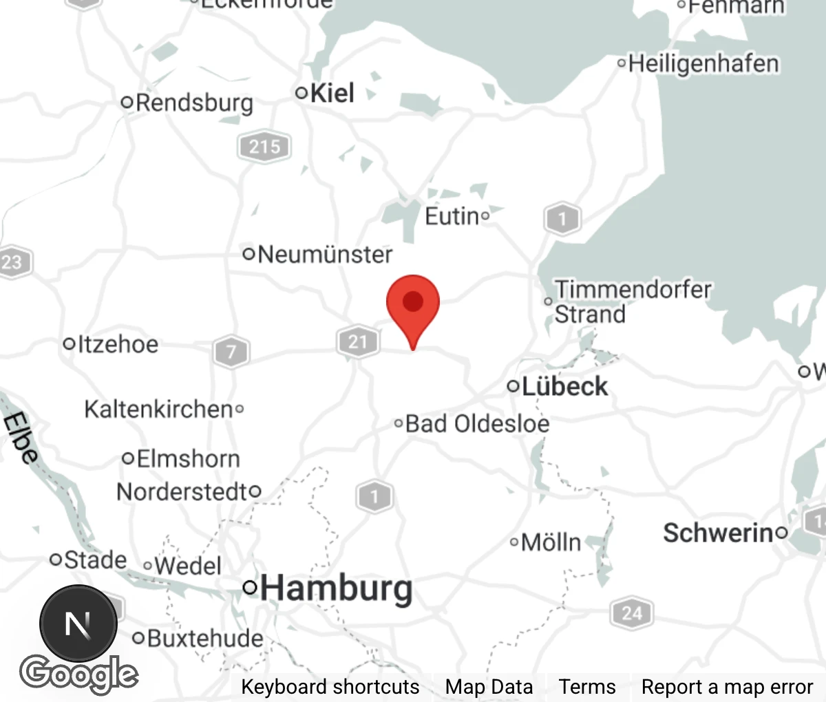 Map showing location of Berner Sennenhunde Nothilfe e.V.