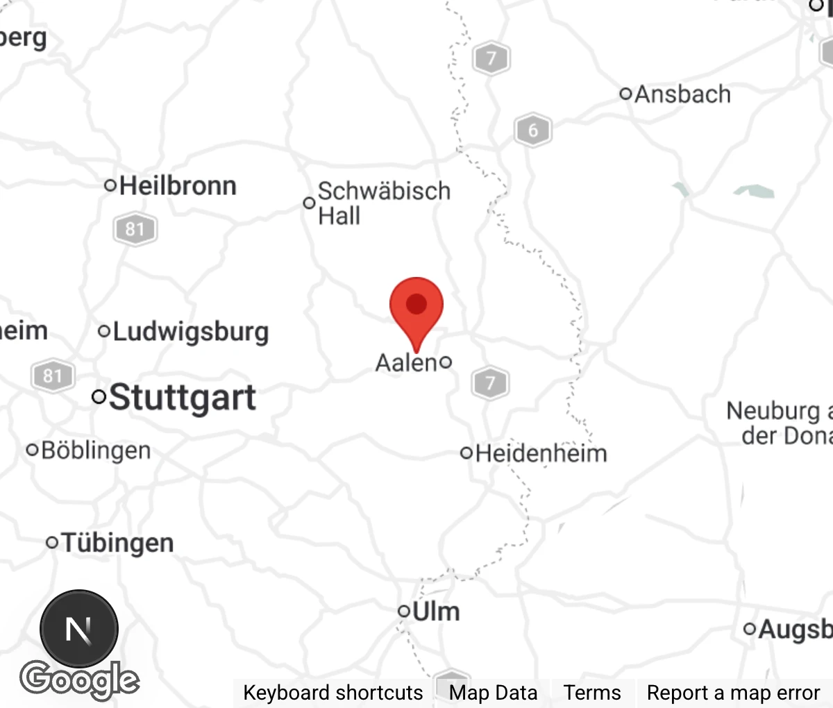 Map showing location of Tierheim Dreherhof