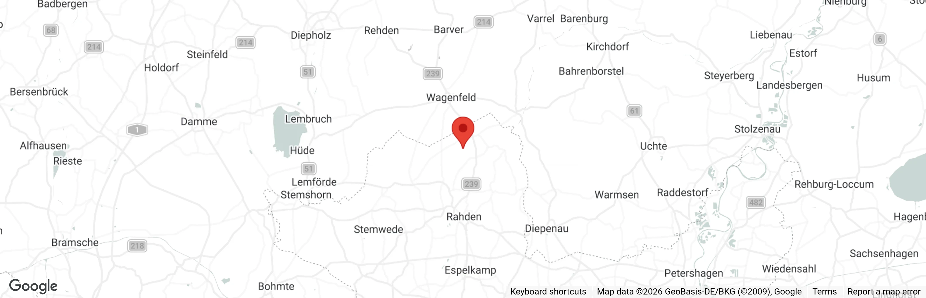 Map showing location of Tiere in Not Griechenland e.V.