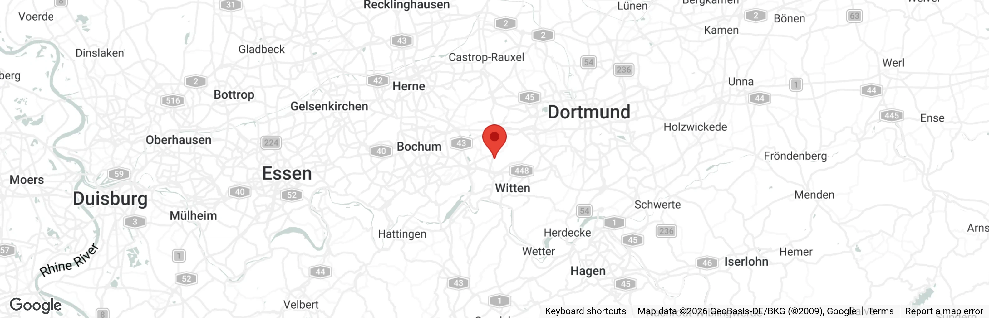 Map showing location of Tiere in Not Griechenland e.V.