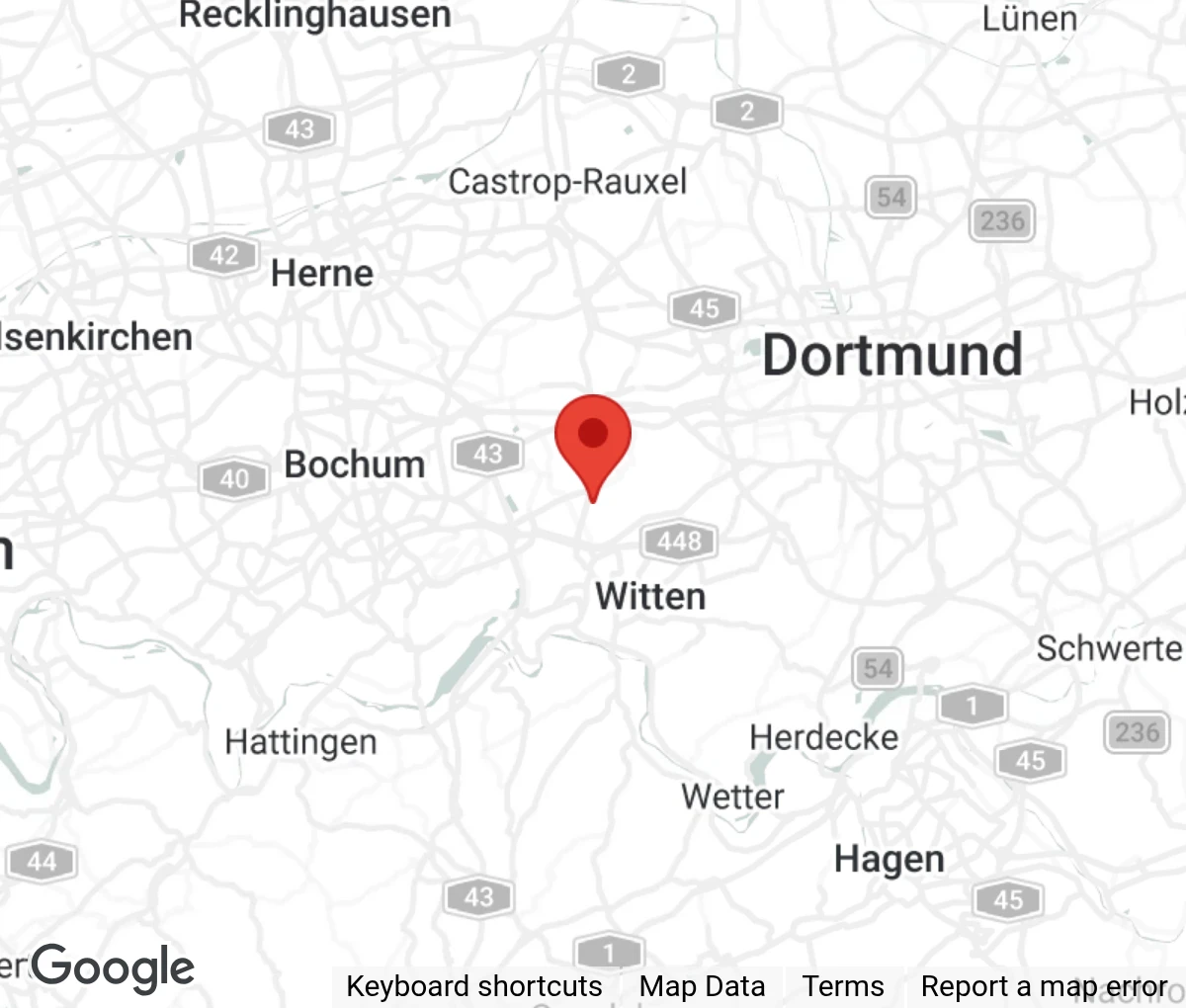 Map showing location of Tiere in Not Griechenland e.V.