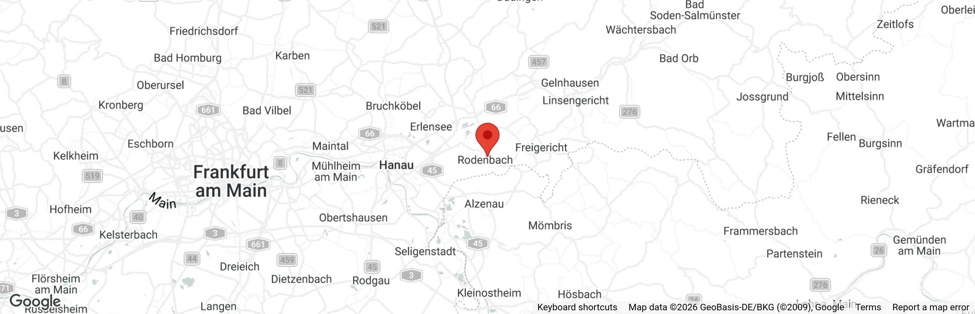 Map showing location of Tiere in Not Griechenland e.V.