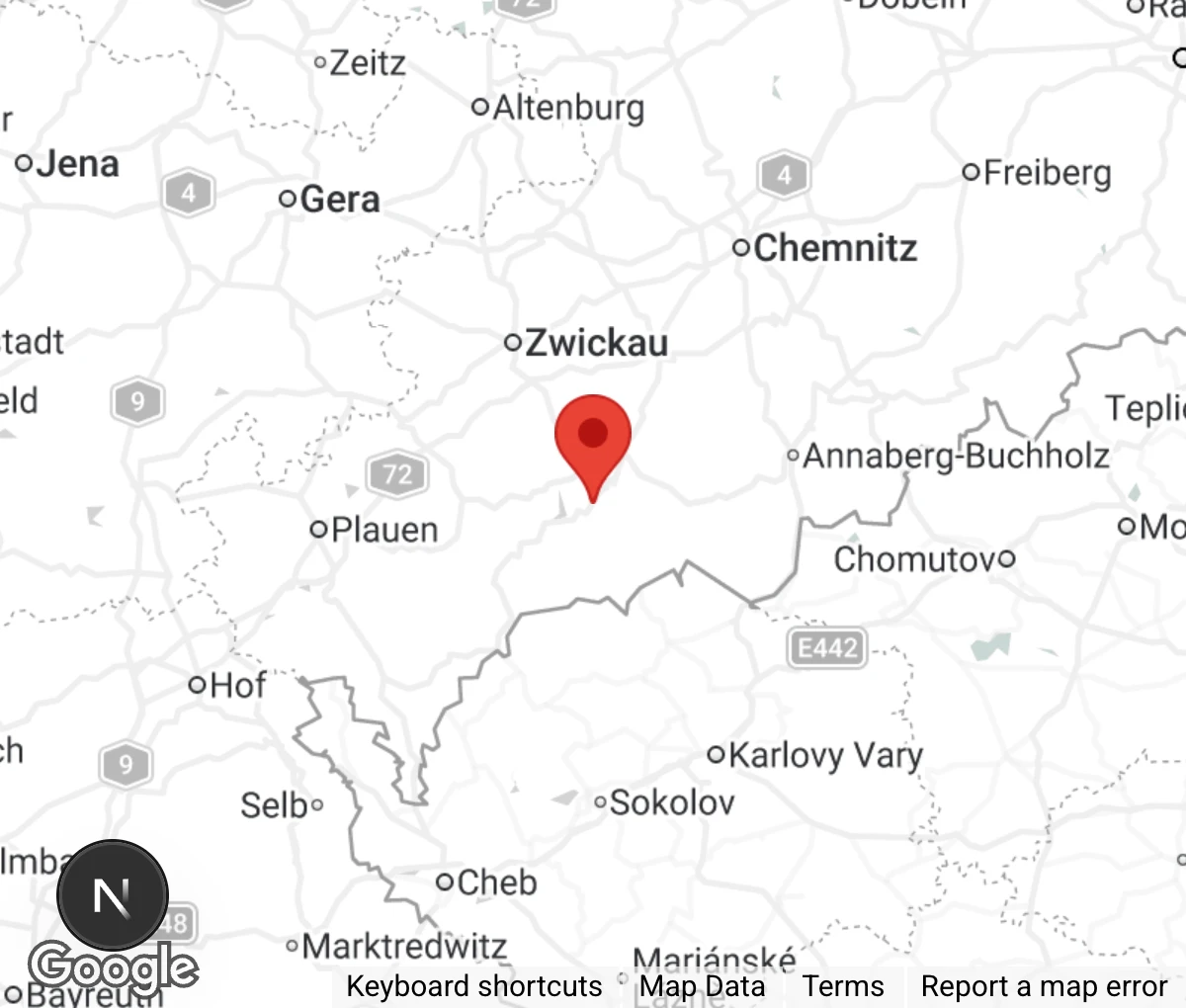 Map showing location of Tierheim Bockau