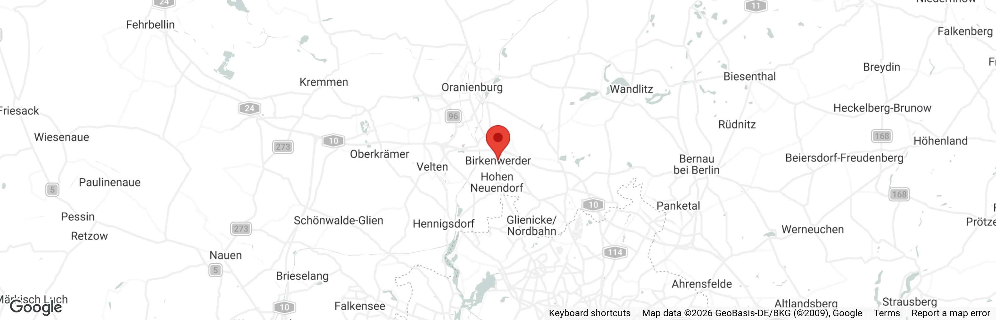 Map showing location of Tierschutzverein Kuschel die Katz e.V.