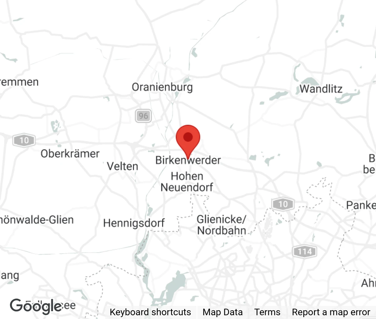 Map showing location of Tierschutzverein Kuschel die Katz e.V.