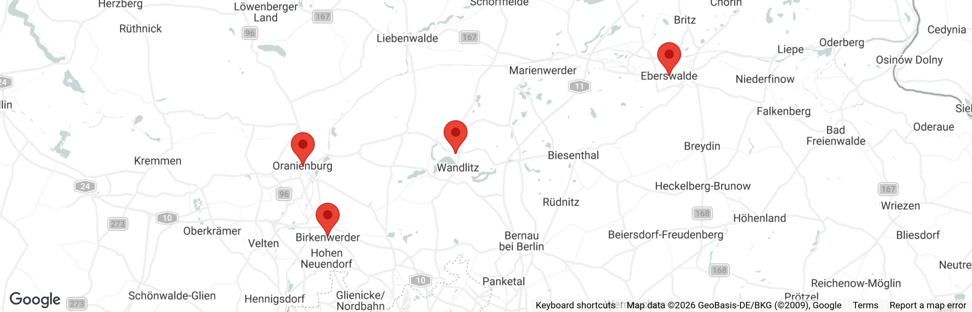 Map showing location of Tierschutzverein Kuschel die Katz e.V.