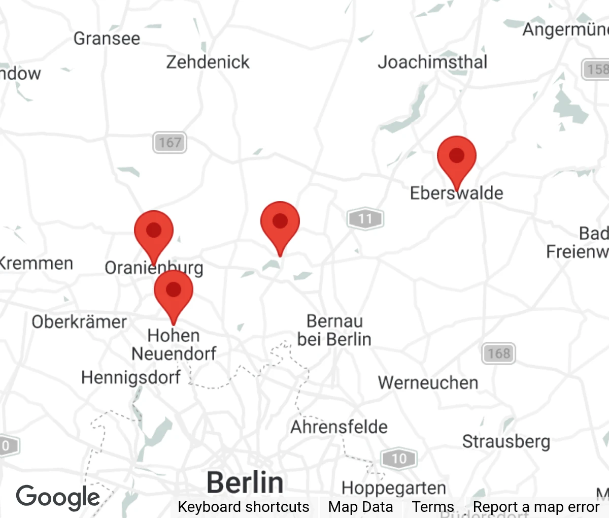 Map showing location of Tierschutzverein Kuschel die Katz e.V.