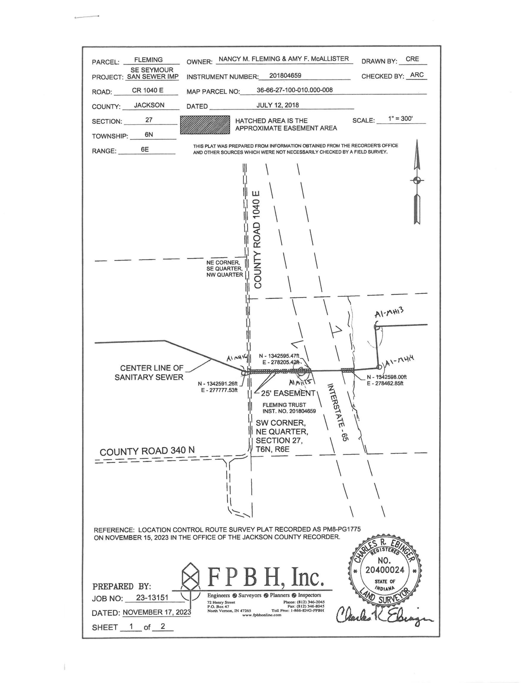 3400 Block N County Road 1040 E