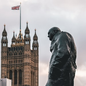 Profile Picture of Winston Churchill in We Shall Never Surrender
