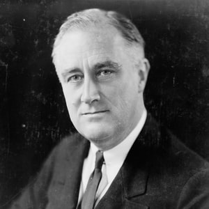 Profile Picture of Franklin D. Roosevelt in Franklin D. Roosevelt - First Inaugural Address