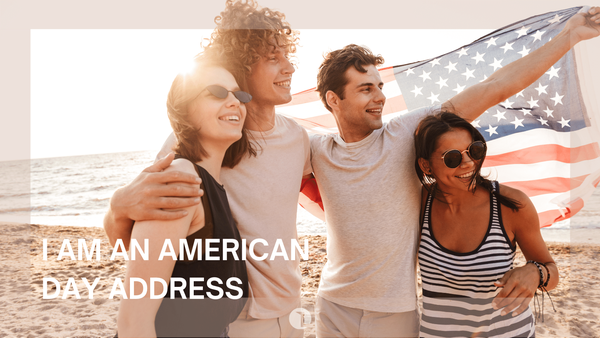 I Am An American Day Address